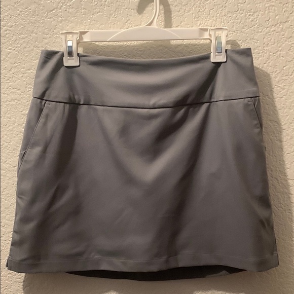 Adidas Gray Mini A-Line Skirt for Athletic Wear - Picture 5 of 11